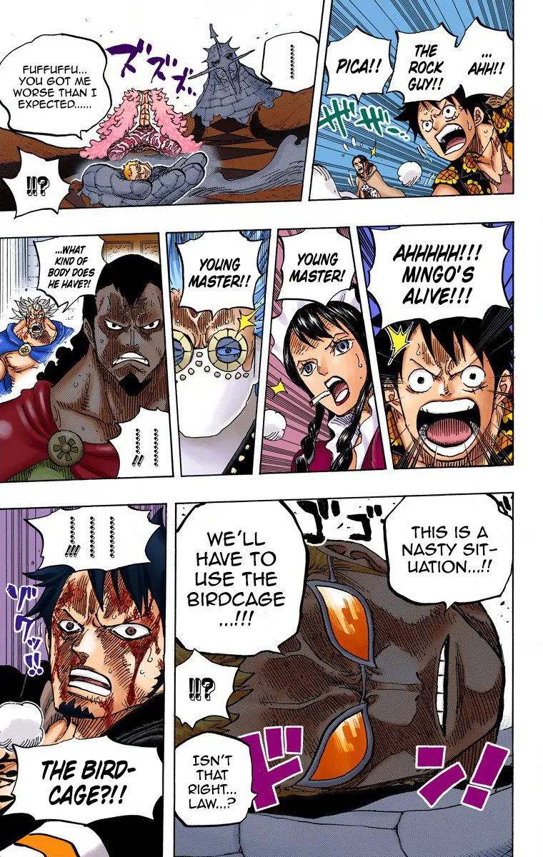 One Piece - Colored Chapter 744 page 19
