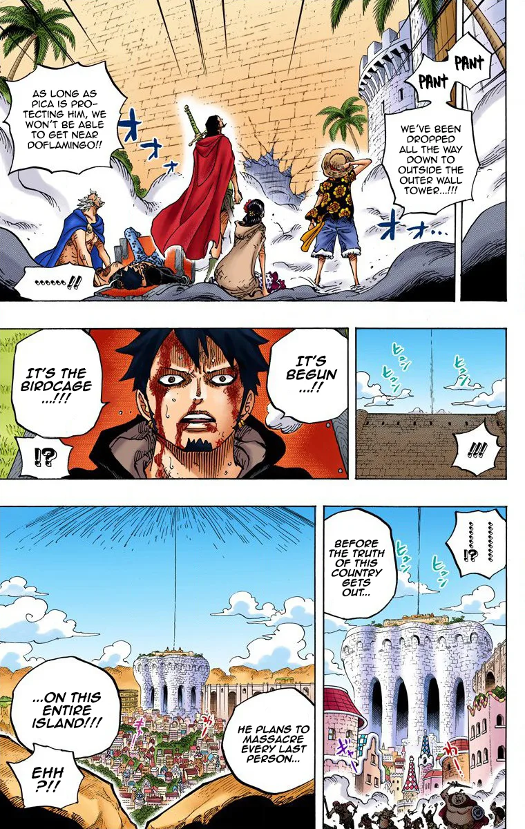 One Piece - Colored Chapter 745 page 14
