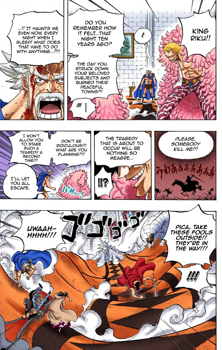 One Piece - Colored Chapter 745 page 12