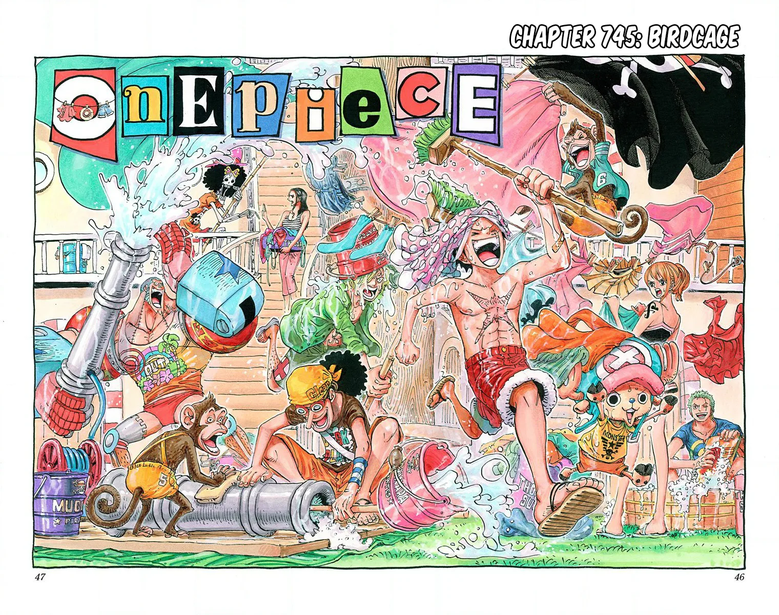 One Piece - Colored Chapter 745 page 2