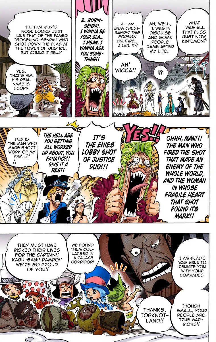 One Piece - Colored Chapter 746 page 6
