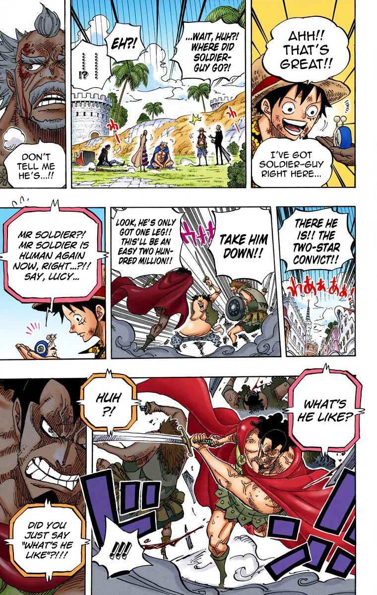 One Piece - Colored Chapter 746 page 15