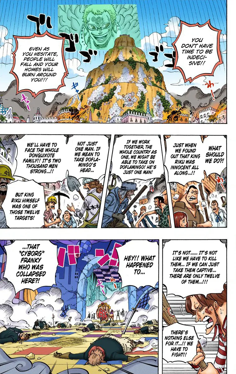 One Piece - Colored Chapter 746 page 13
