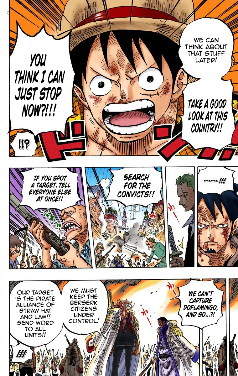One Piece - Colored Chapter 746 page 18