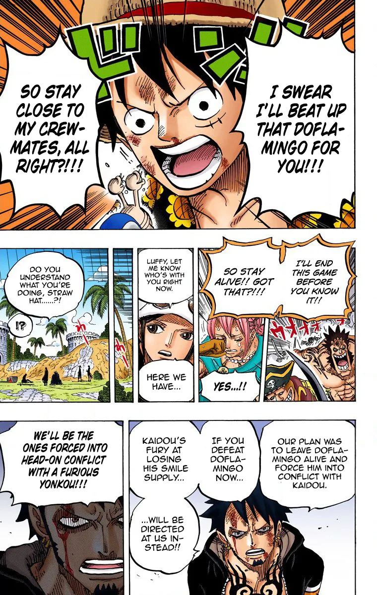 One Piece - Colored Chapter 746 page 17