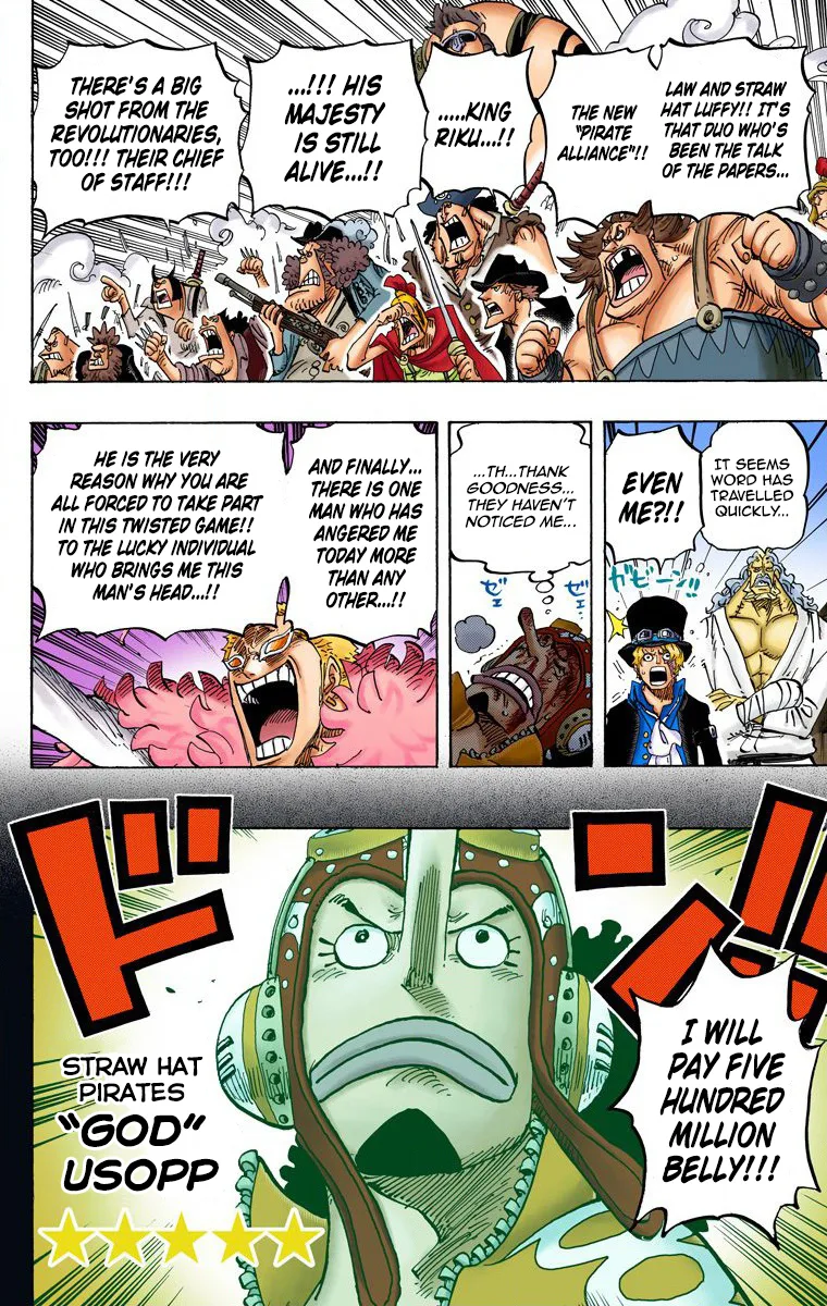 One Piece - Colored Chapter 746 page 10