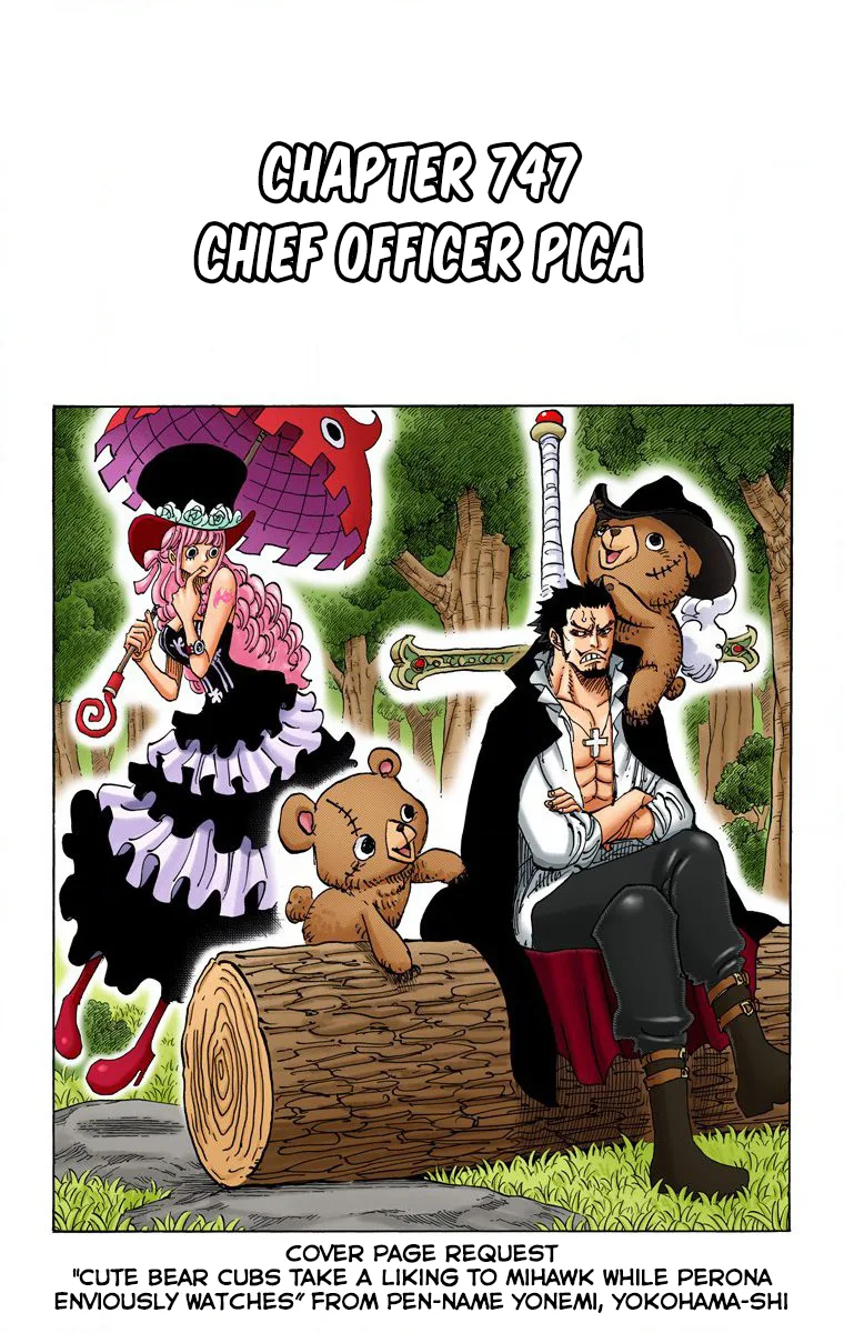 One Piece - Colored Chapter 747 page 2