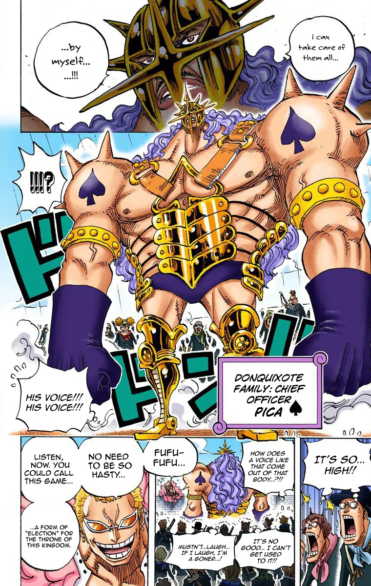 One Piece - Colored Chapter 747 page 8