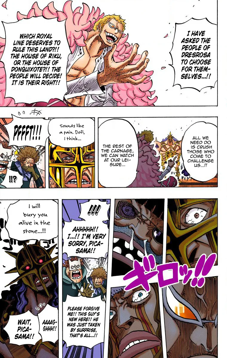 One Piece - Colored Chapter 747 page 9