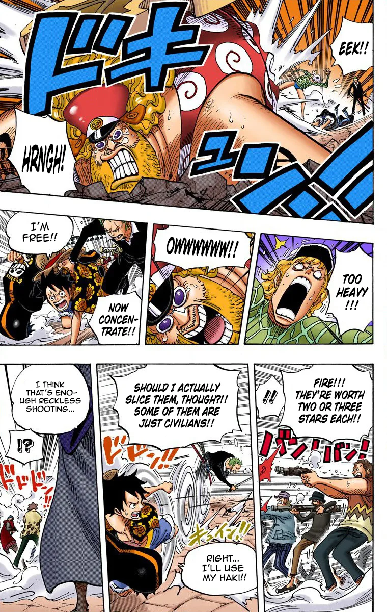One Piece - Colored Chapter 747 page 15