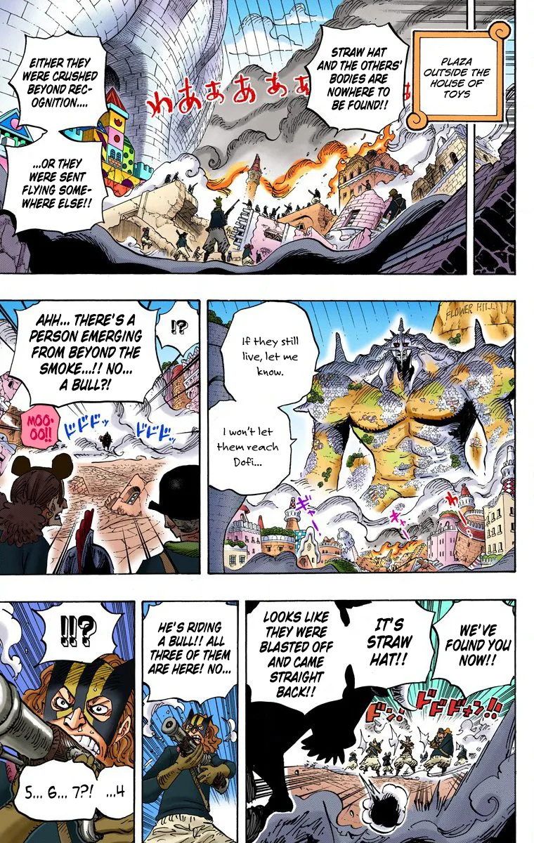 One Piece - Colored Chapter 748 page 13