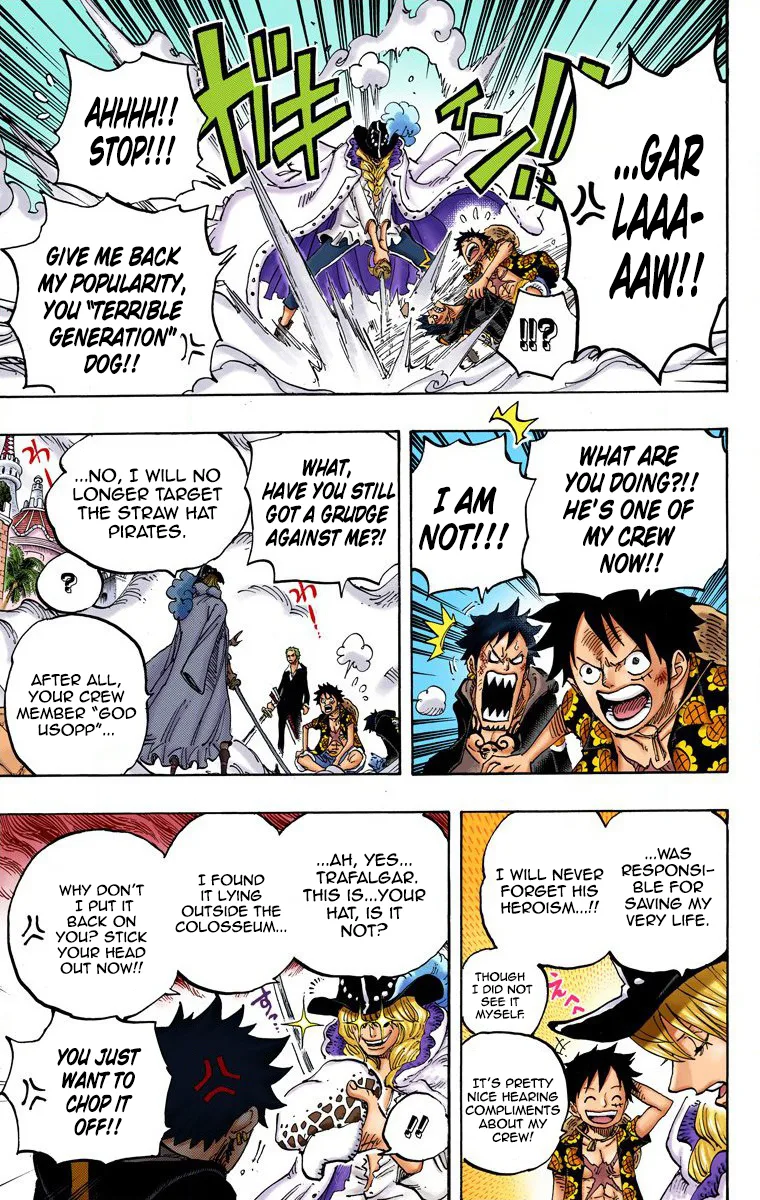 One Piece - Colored Chapter 748 page 7