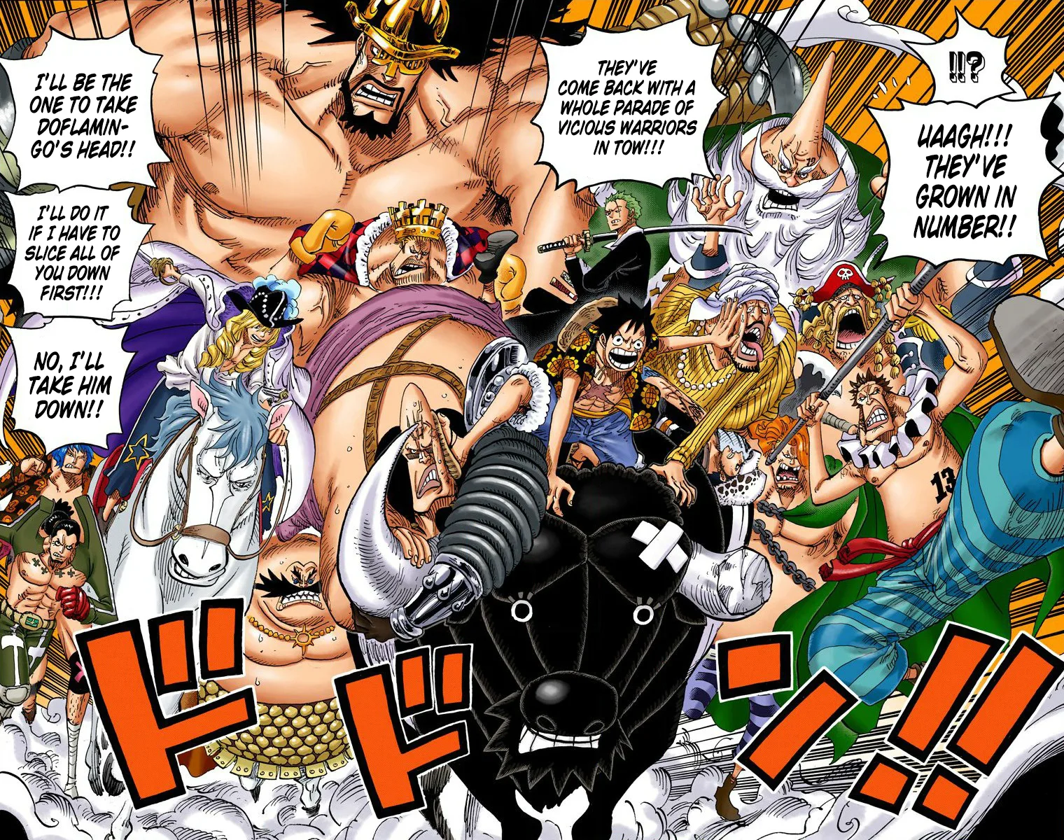 One Piece - Colored Chapter 748 page 14