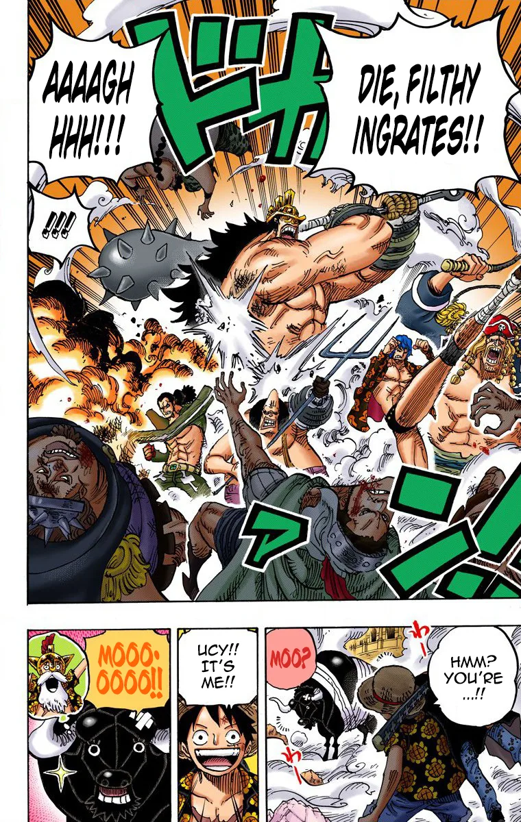 One Piece - Colored Chapter 748 page 12