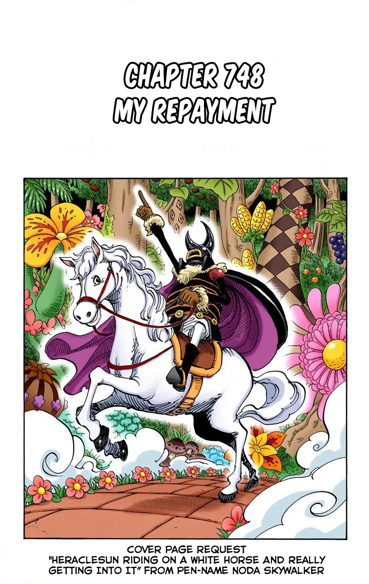 One Piece - Colored Chapter 748 page 2