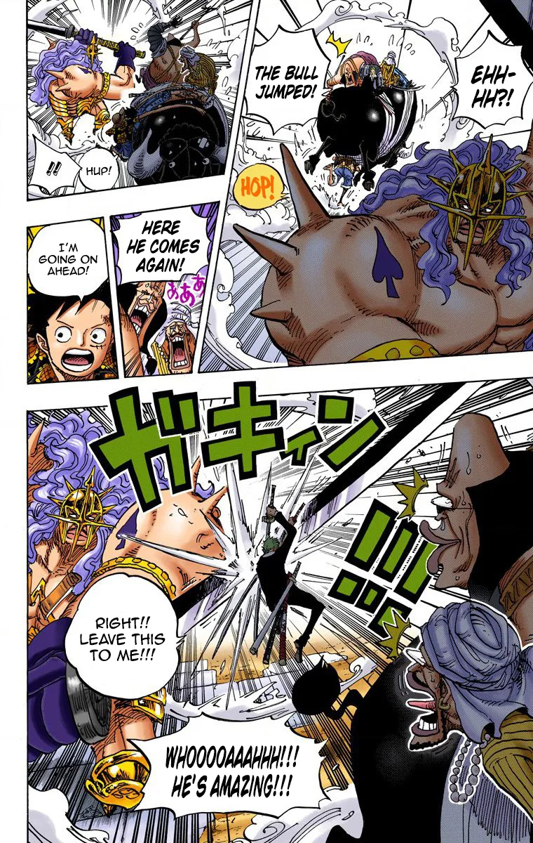 One Piece - Colored Chapter 749 page 12