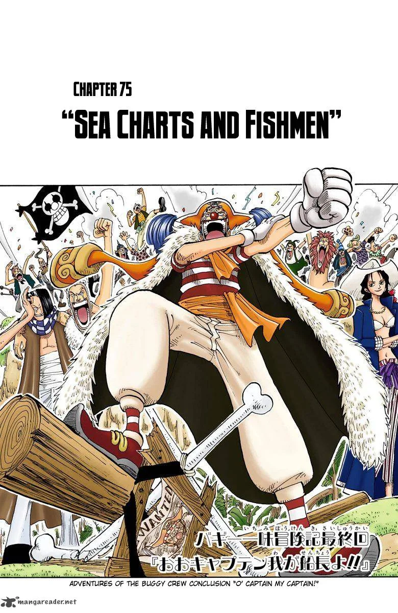 One Piece - Colored Chapter 75 page 1