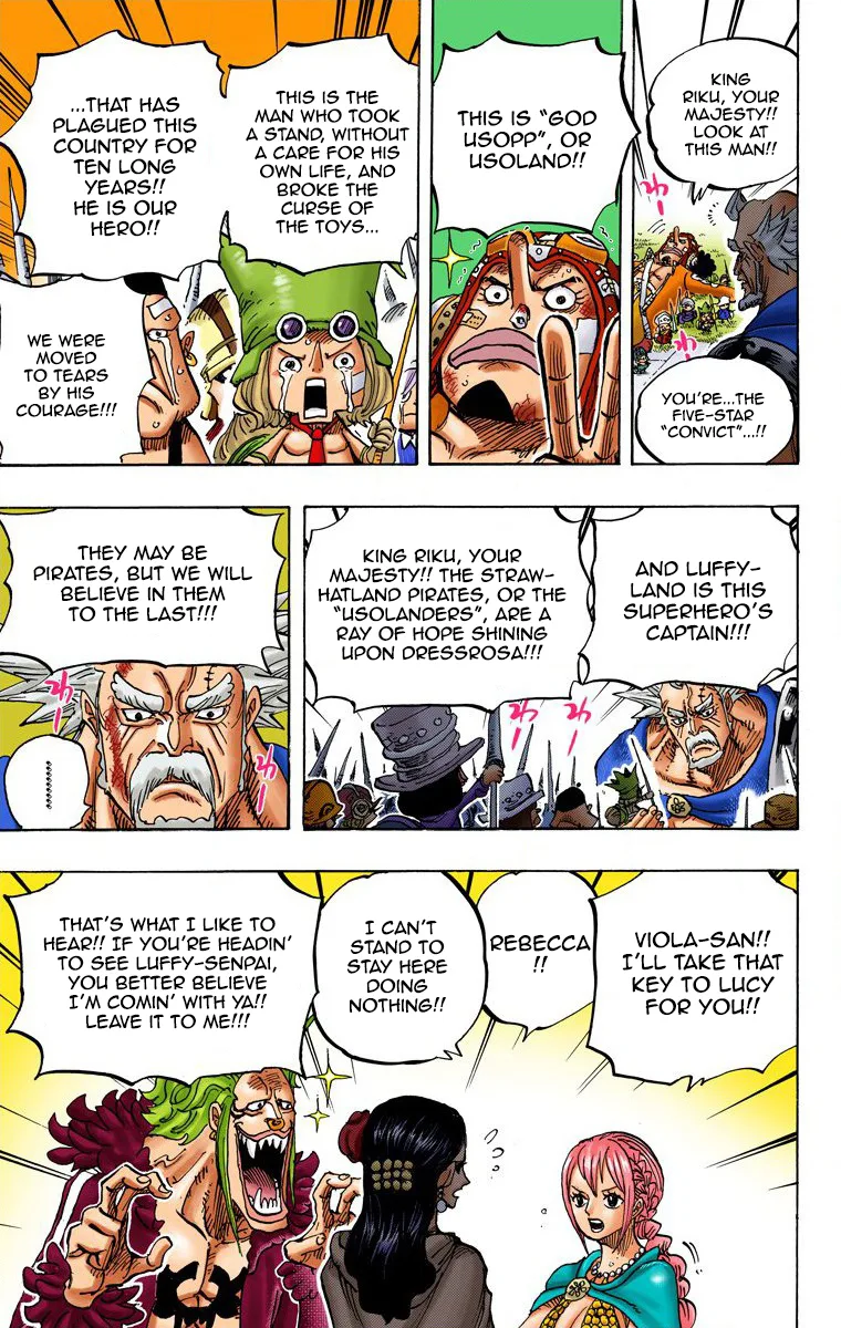 One Piece - Colored Chapter 750 page 11
