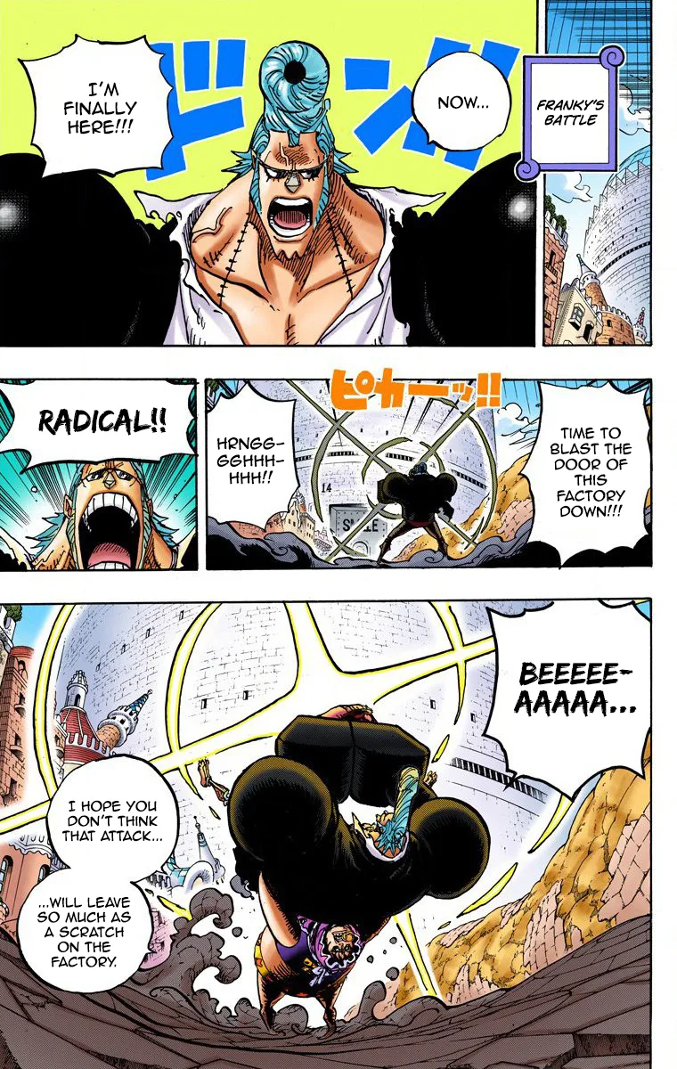 One Piece - Colored Chapter 750 page 13