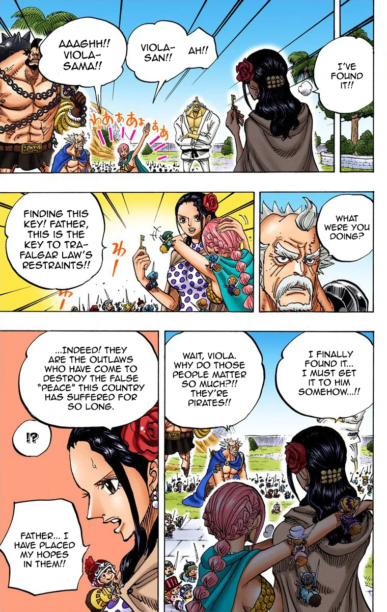 One Piece - Colored Chapter 750 page 9
