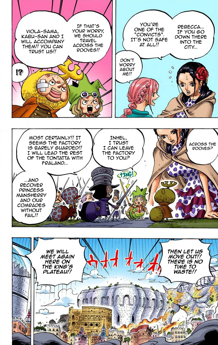 One Piece - Colored Chapter 750 page 12