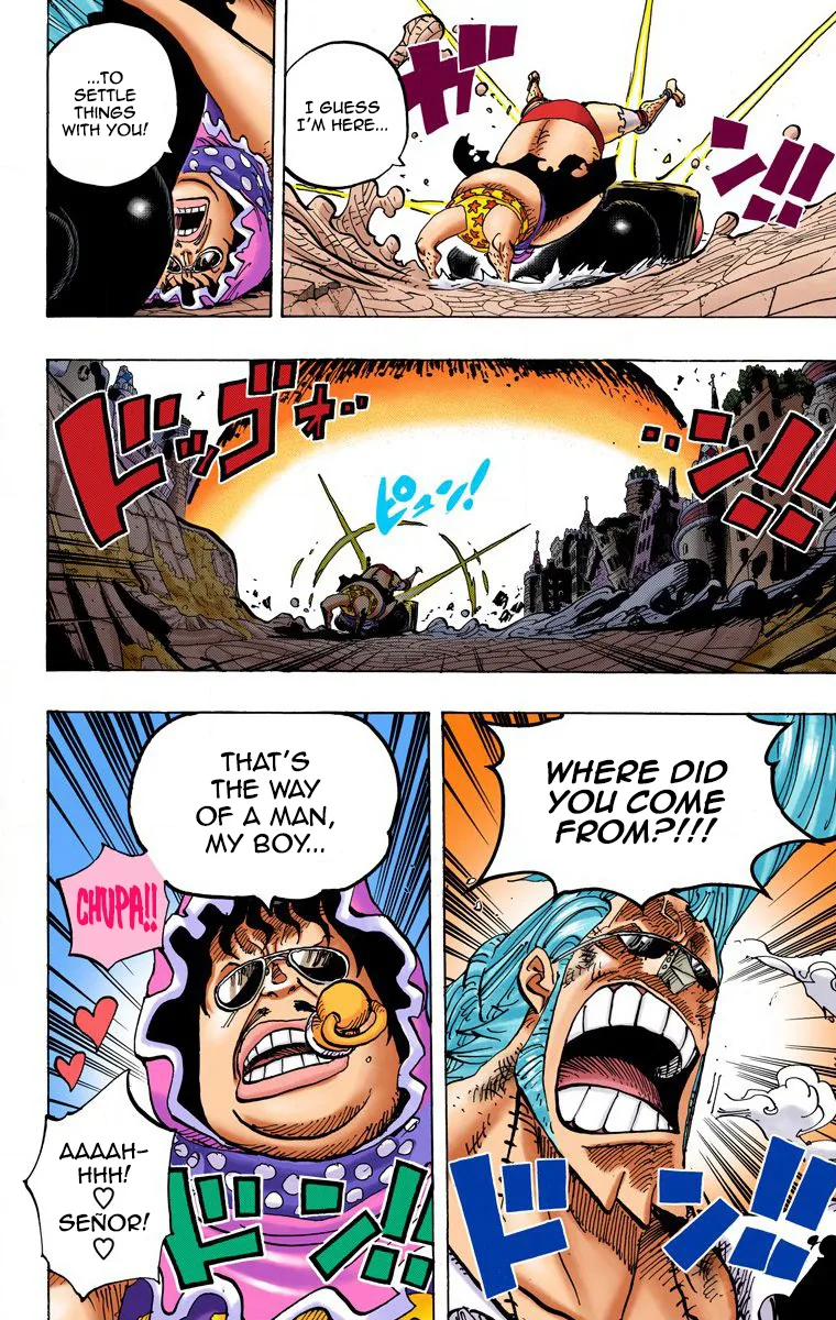 One Piece - Colored Chapter 750 page 14