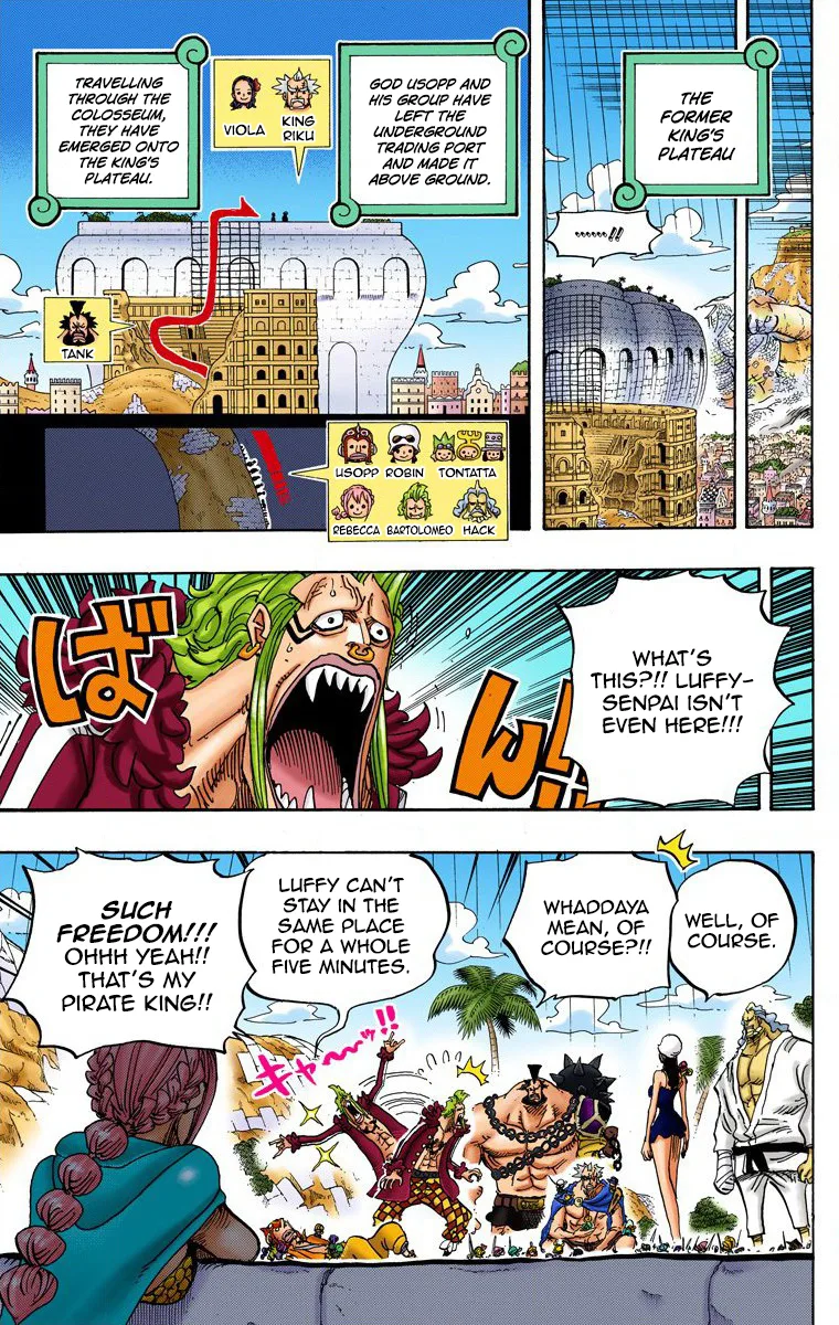 One Piece - Colored Chapter 750 page 7