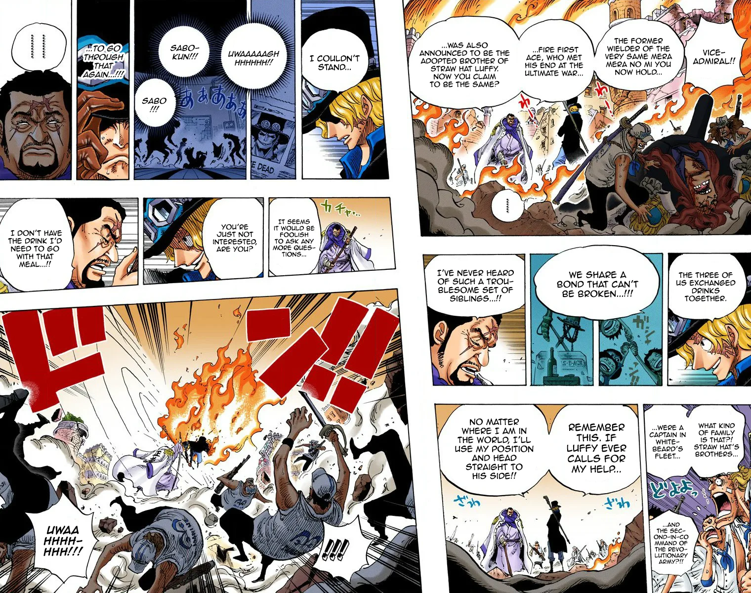 One Piece - Colored Chapter 751 page 8