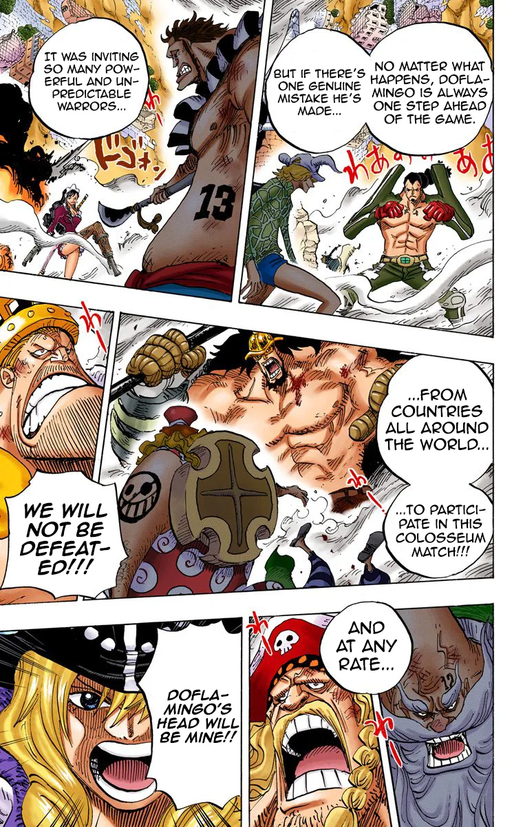 One Piece - Colored Chapter 754 page 10