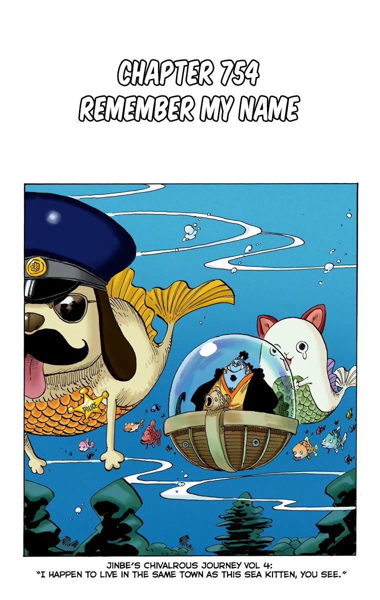 One Piece - Colored Chapter 754 page 2