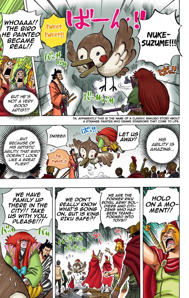 One Piece - Colored Chapter 754 page 6
