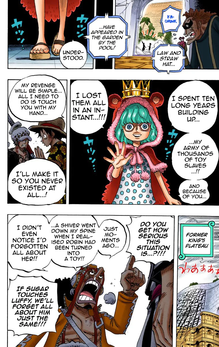 One Piece - Colored Chapter 758 page 7