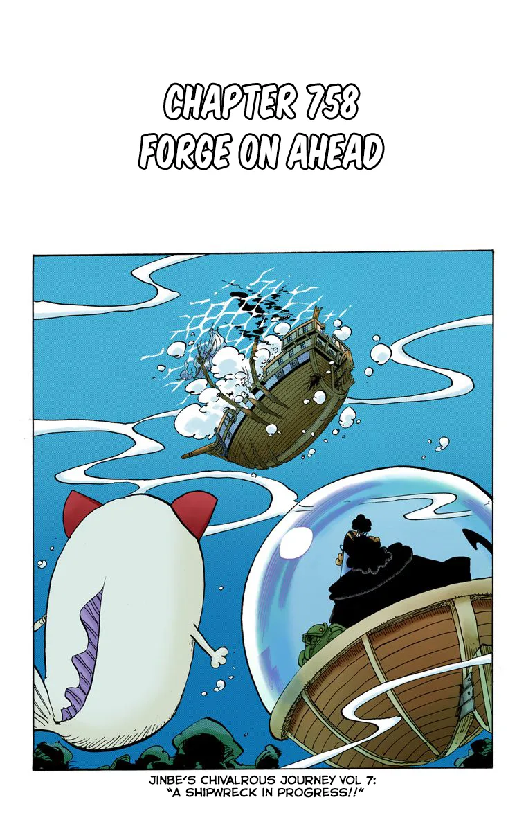 One Piece - Colored Chapter 758 page 2