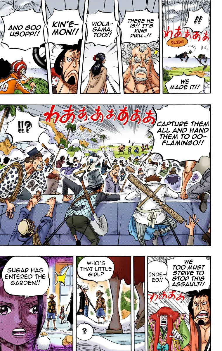 One Piece - Colored Chapter 758 page 10