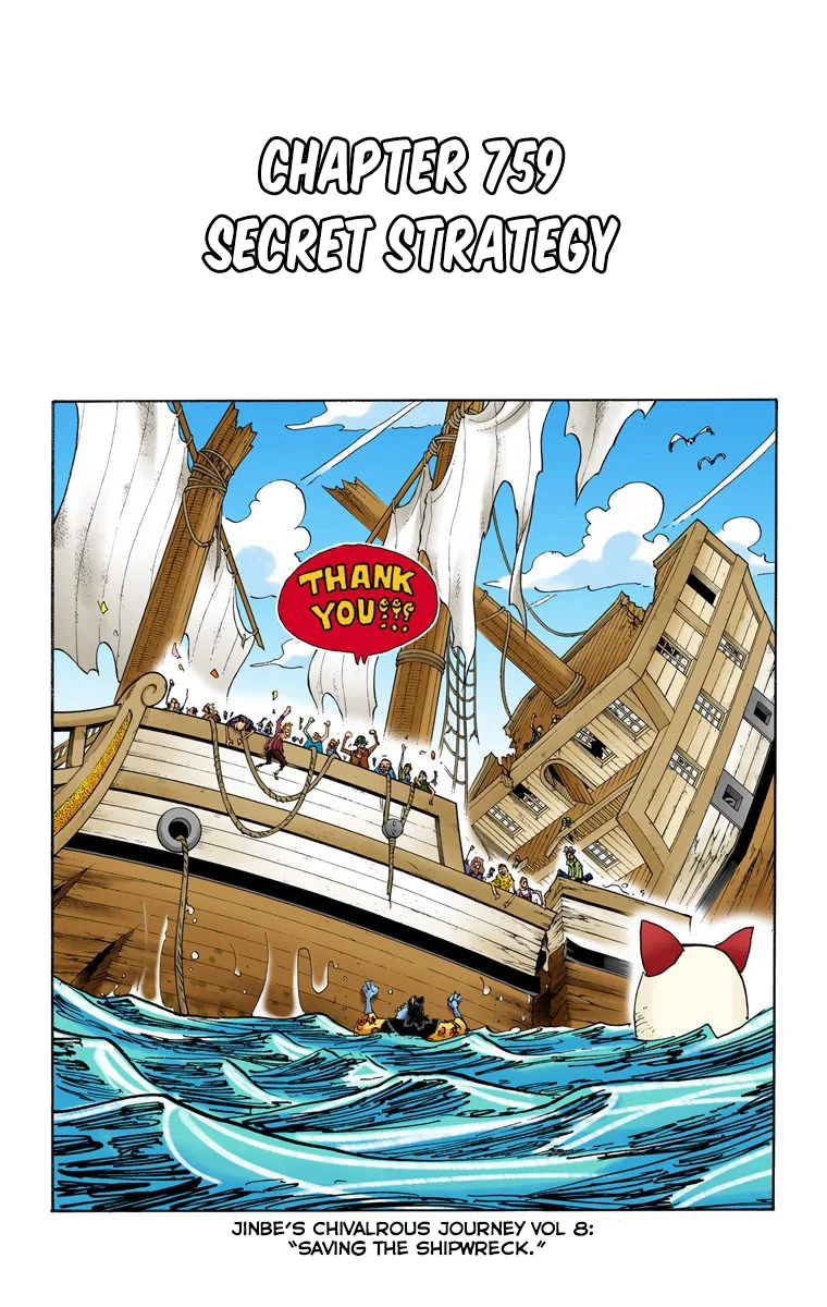 One Piece - Colored Chapter 759 page 2