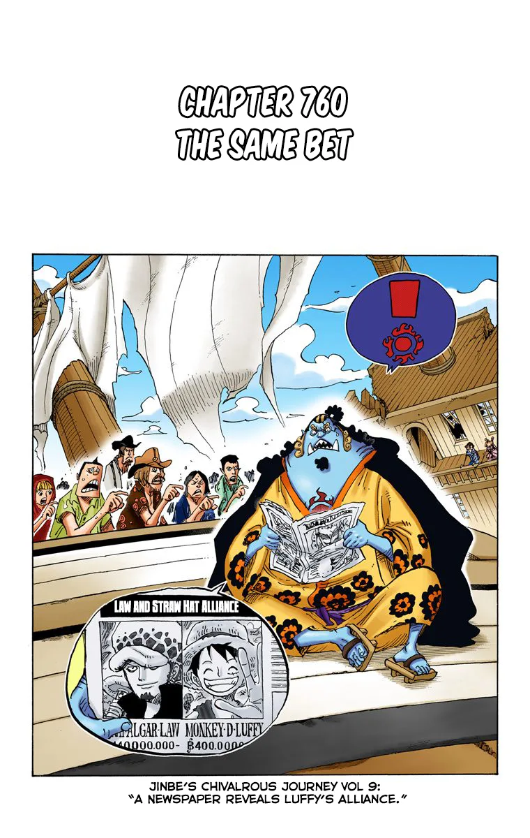 One Piece - Colored Chapter 760 page 2