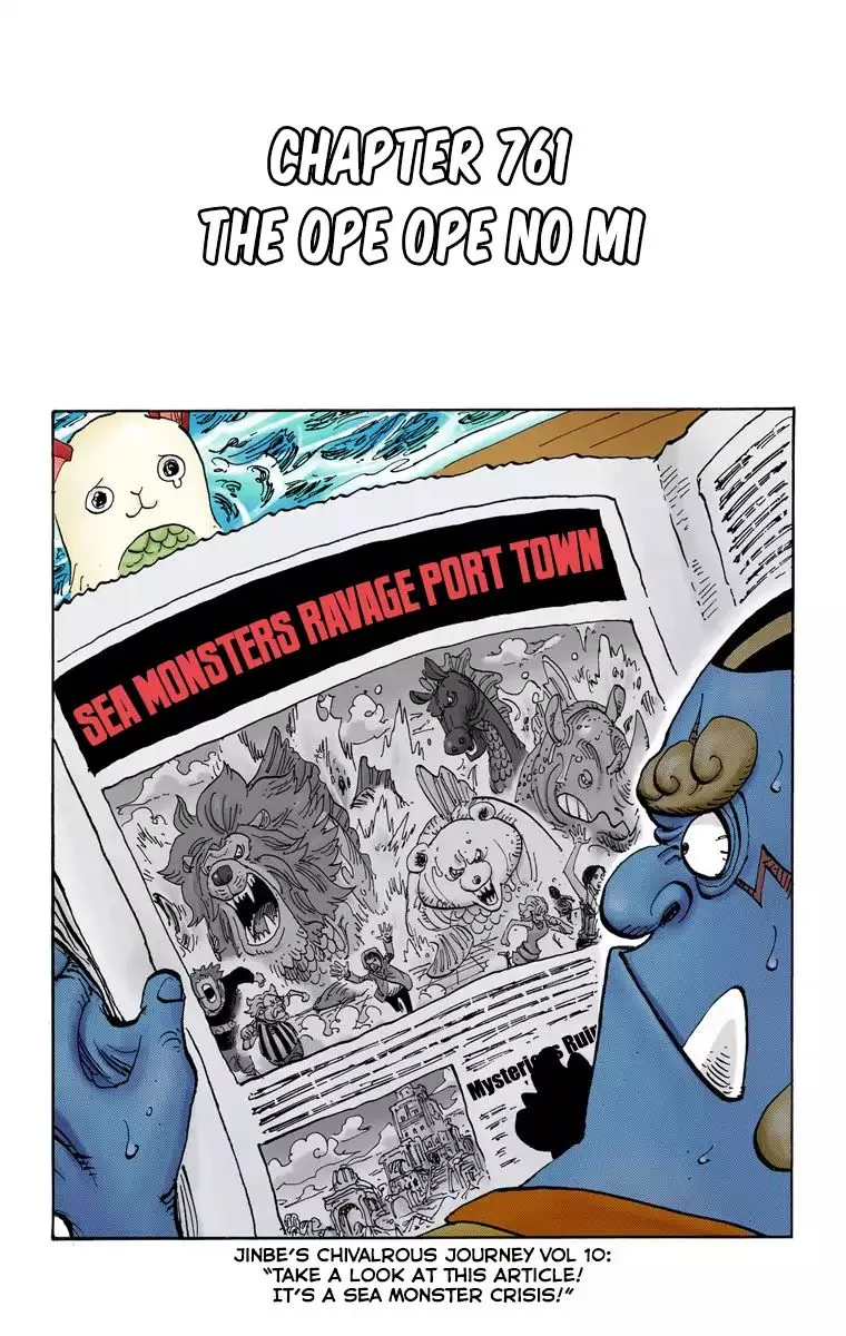 One Piece - Colored Chapter 761 page 1