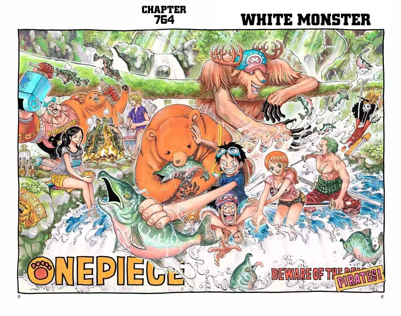 One Piece - Colored Chapter 764 page 8