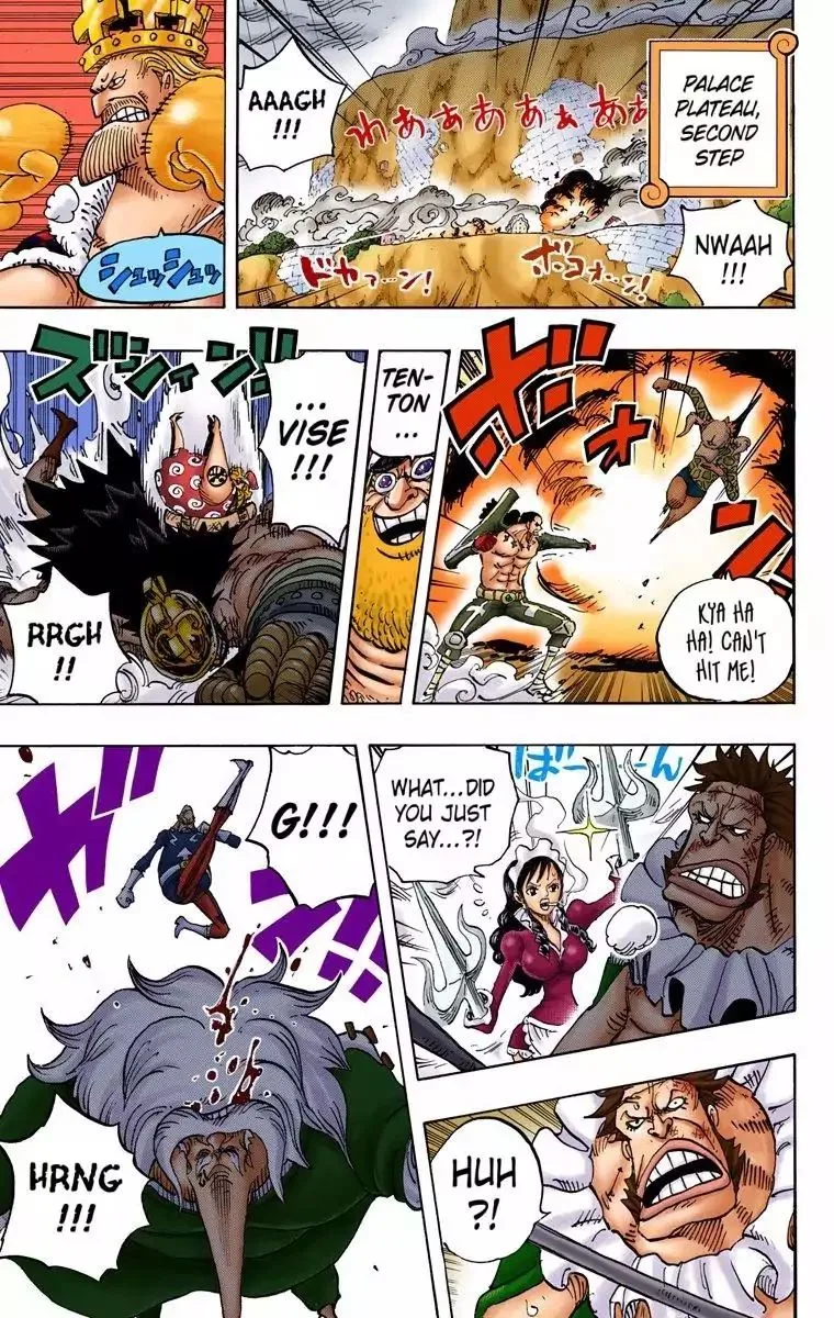 One Piece - Colored Chapter 768 page 11
