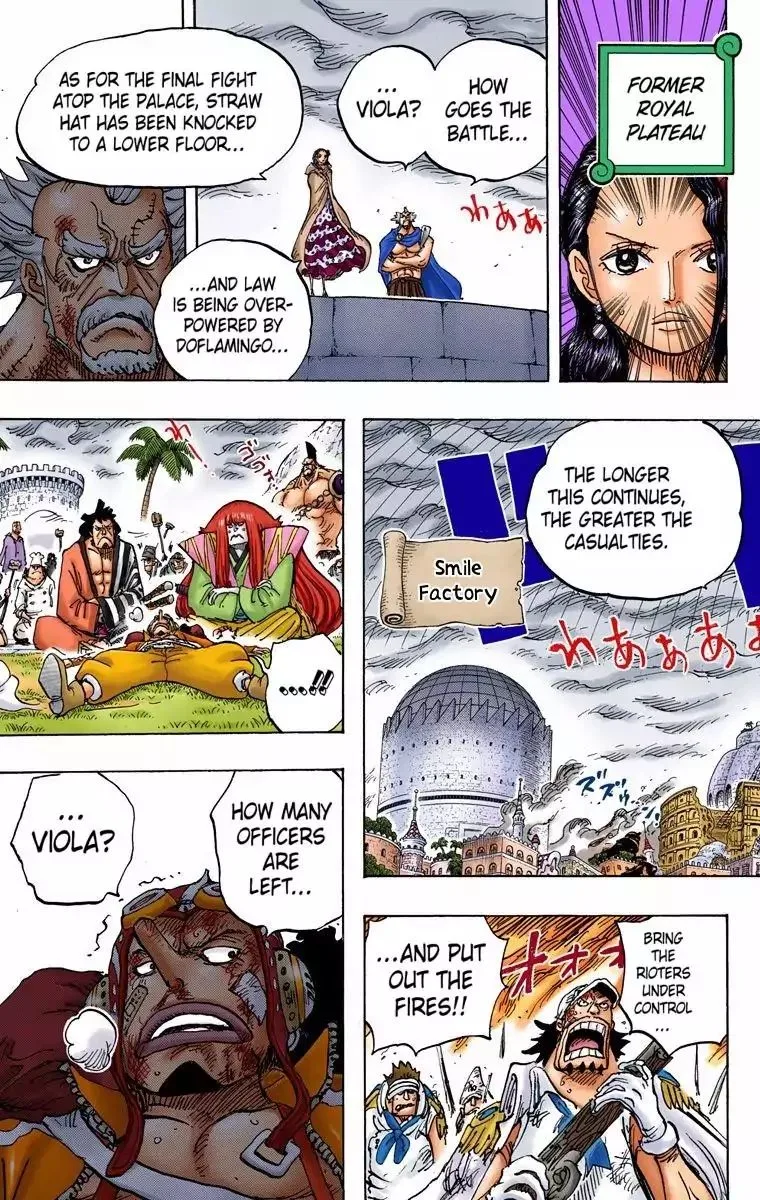 One Piece - Colored Chapter 768 page 7