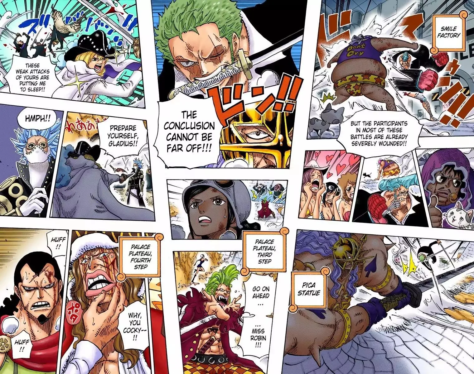 One Piece - Colored Chapter 768 page 9