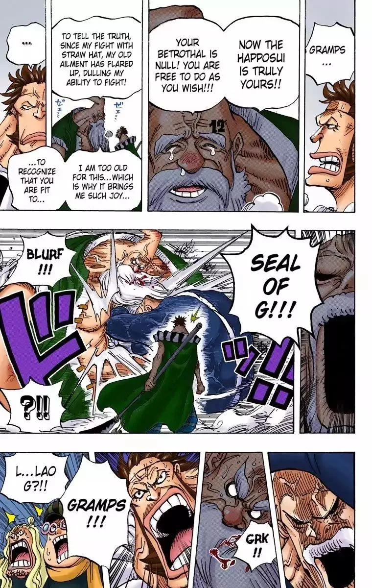 One Piece - Colored Chapter 771 page 15