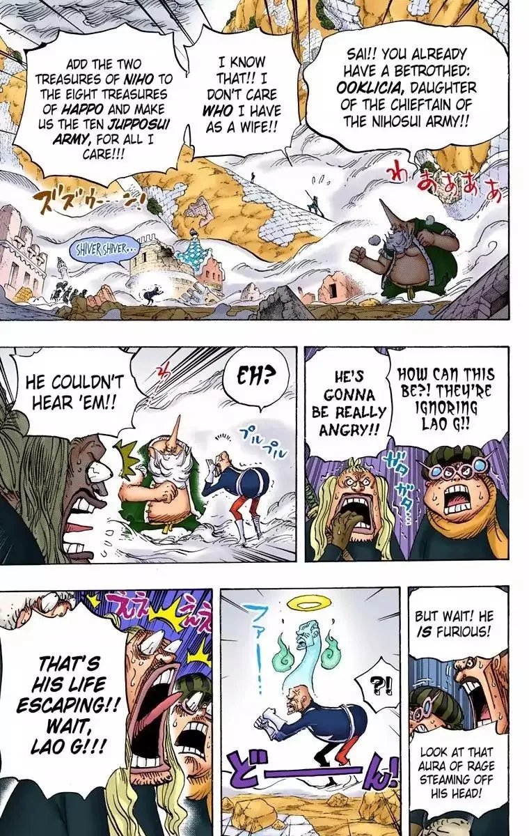 One Piece - Colored Chapter 771 page 7