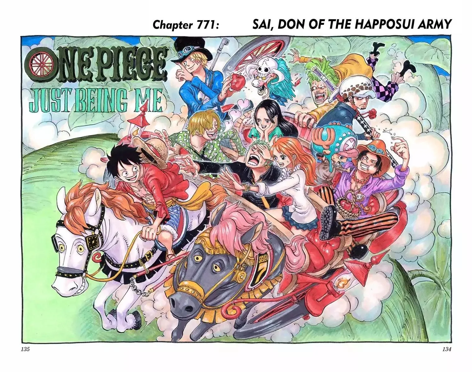 One Piece - Colored Chapter 771 page 1