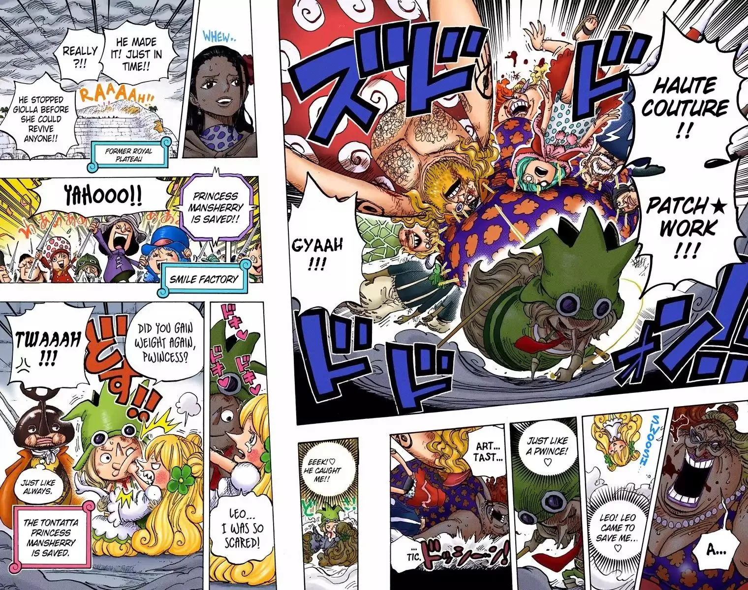 One Piece - Colored Chapter 774 page 13