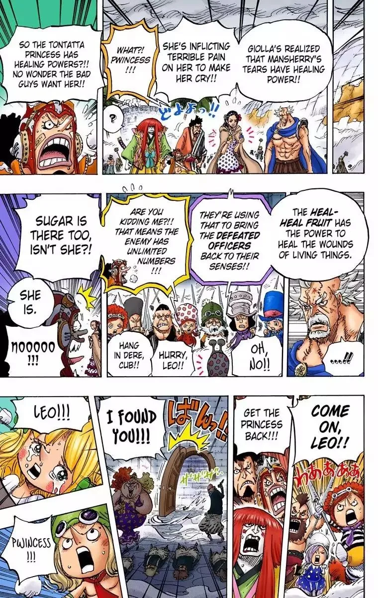 One Piece - Colored Chapter 774 page 10