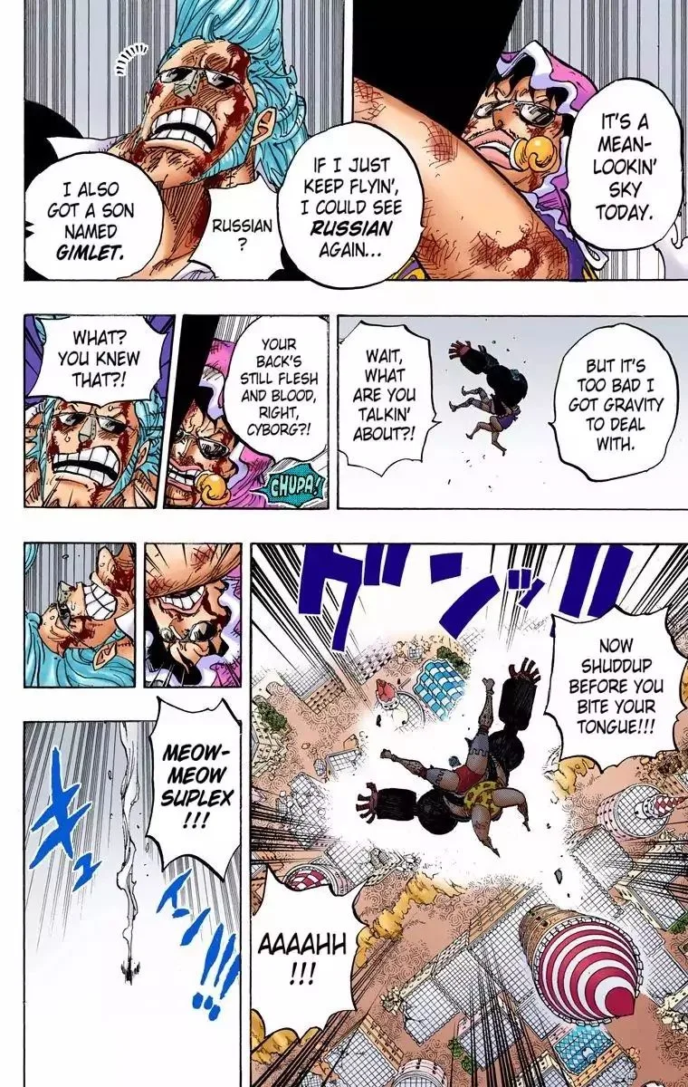 One Piece - Colored Chapter 775 page 10