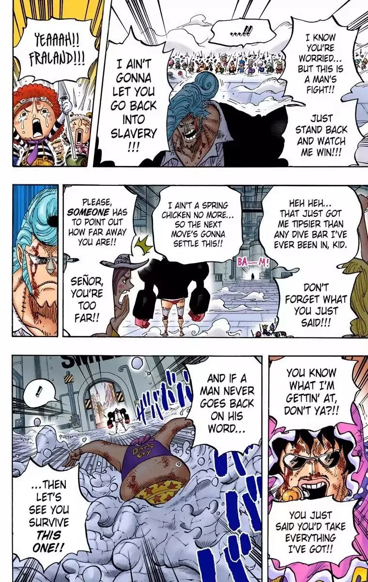 One Piece - Colored Chapter 775 page 8