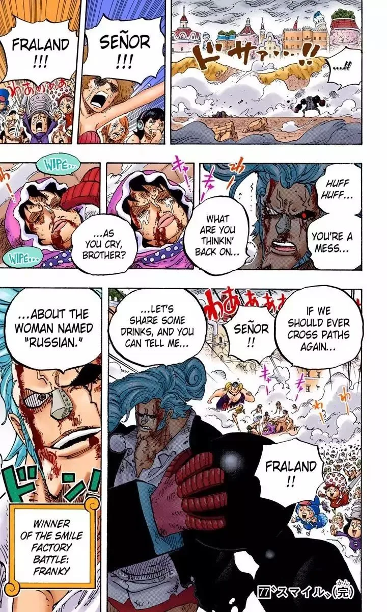 One Piece - Colored Chapter 775 page 18