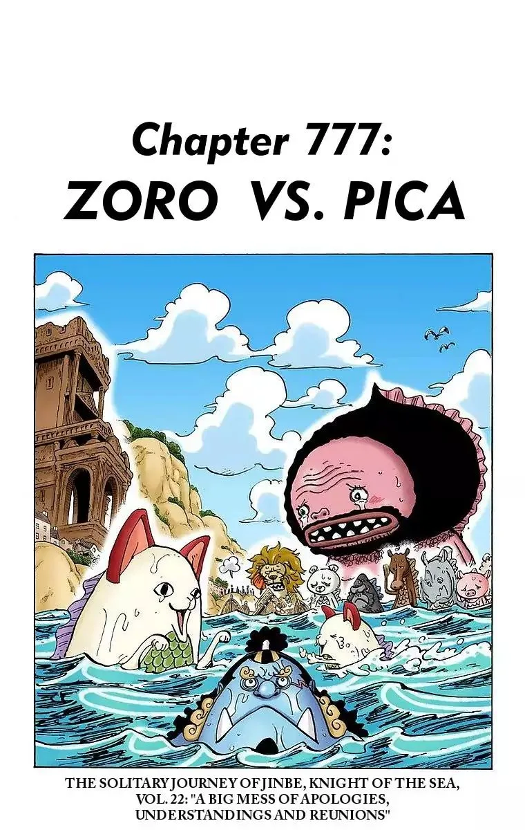 One Piece - Colored Chapter 777 page 1